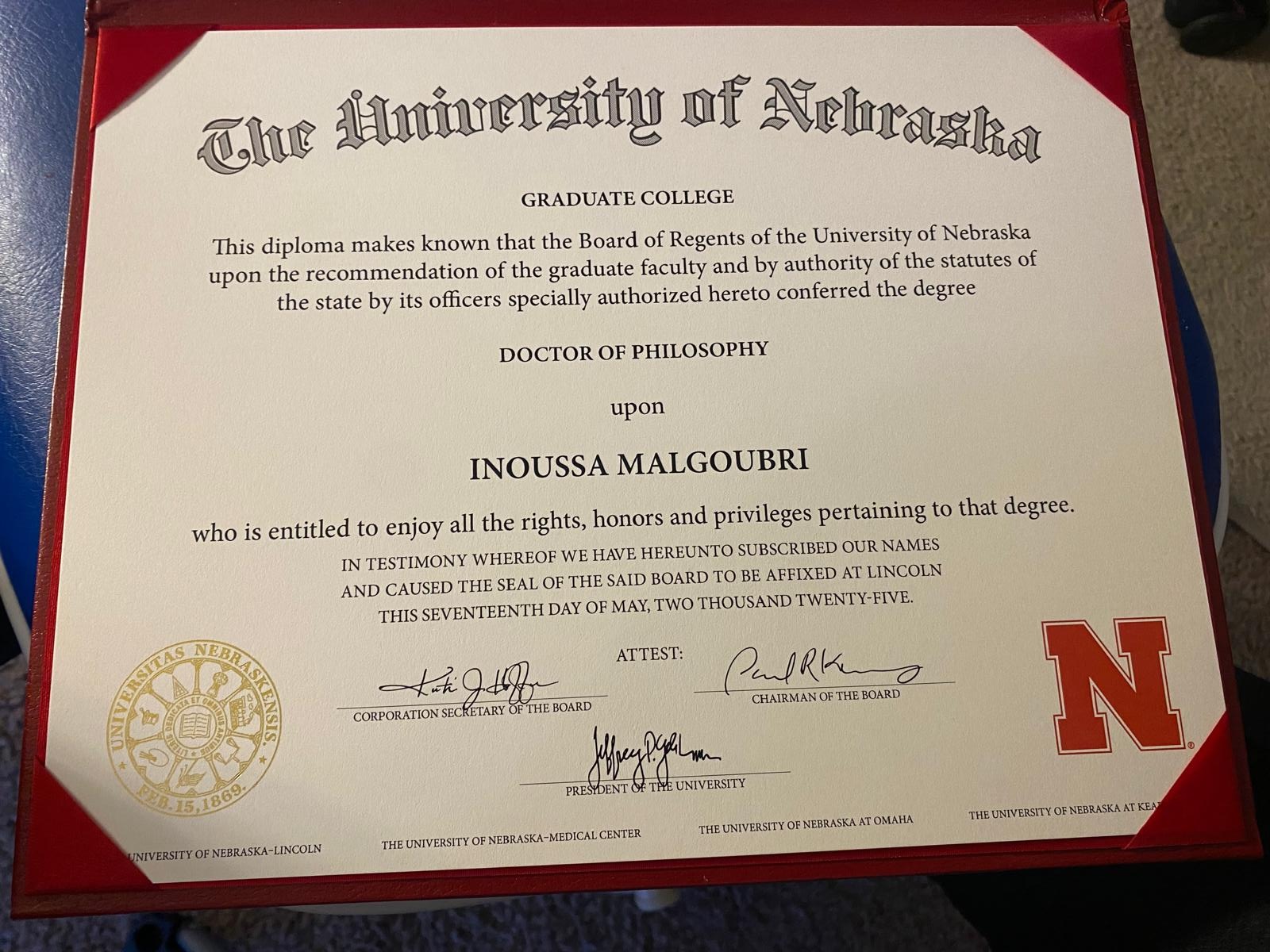 PhD Degree